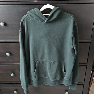Old Navy Men's Dark Green Hoodie